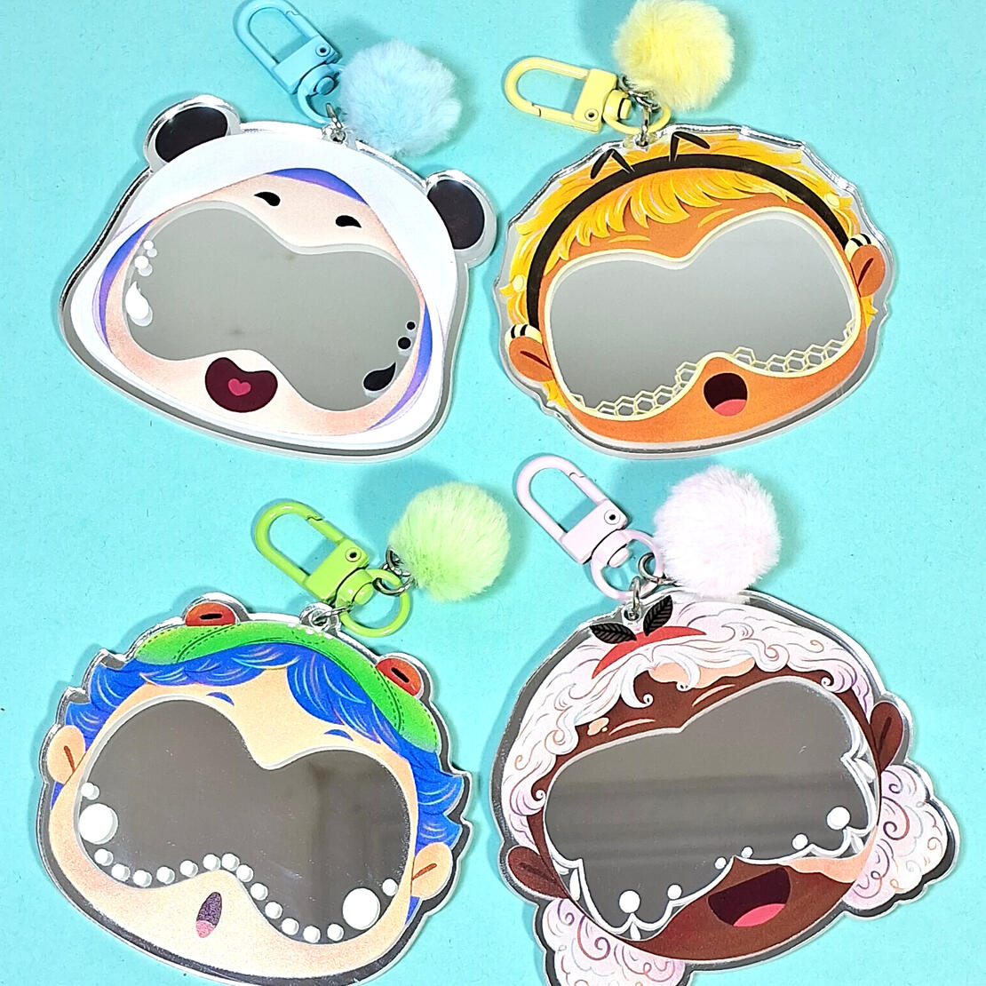 Mirror Keychain